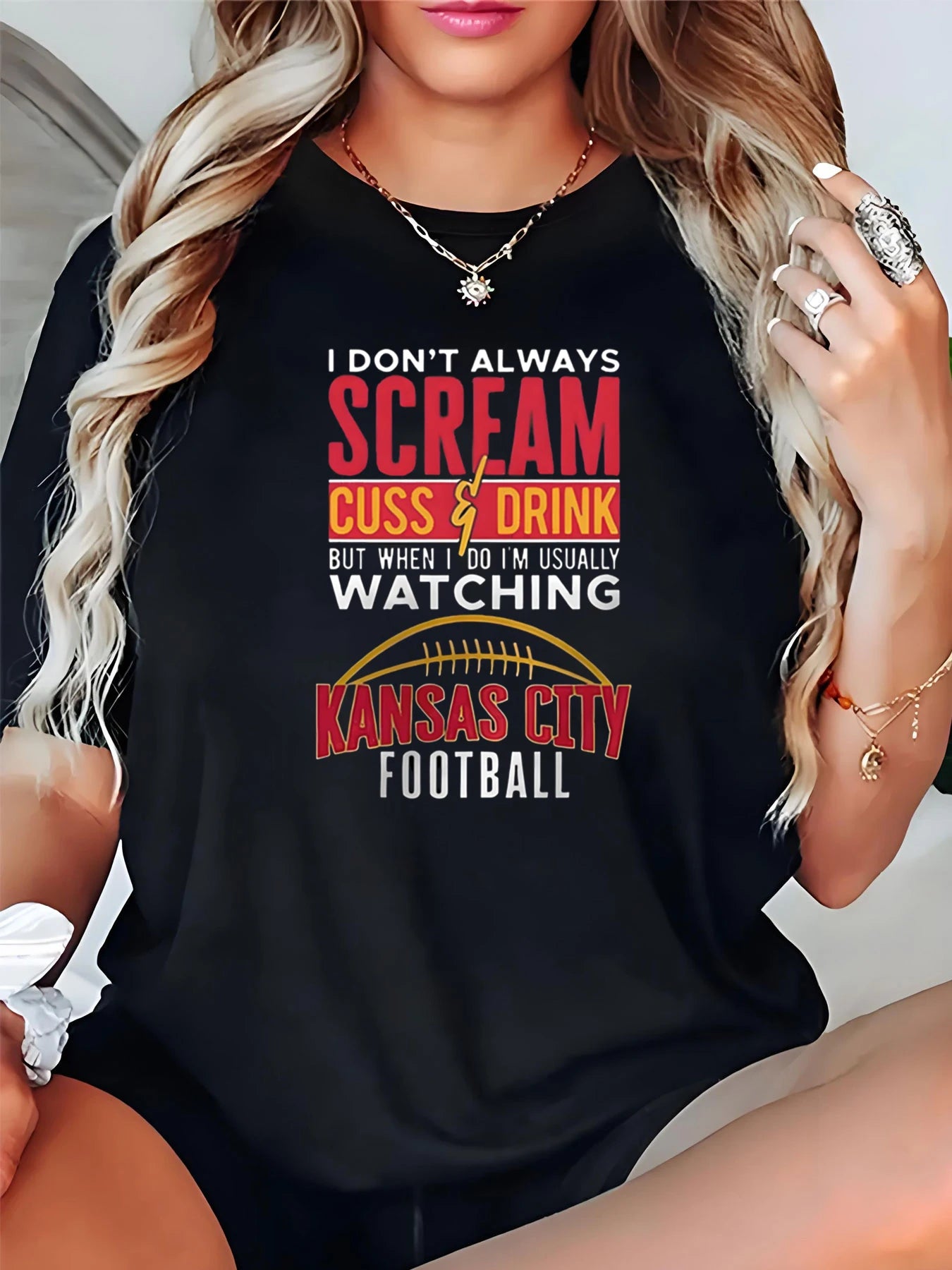 Halloween Football Tee